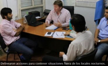  Para  Recistencia :Seguridad nocturna: articulan acciones entre Provincia y Municipio
