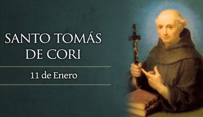 La iglesia recuerda hoy a santo Tomás de Cori (Francisco Antonio) Placidi