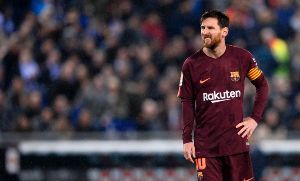 Messi erró un penal y el 