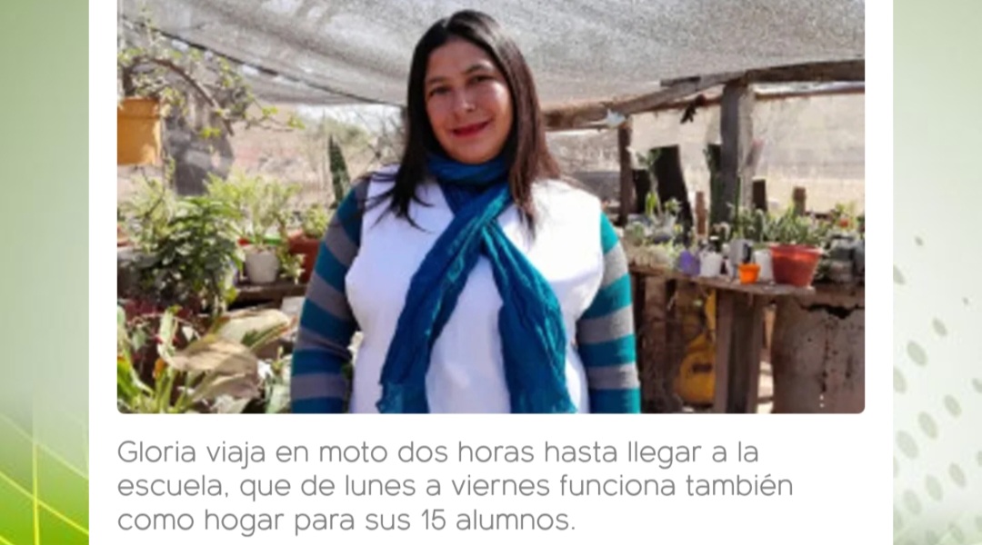 La chaqueña Gloria Argentina Cisneros compite por el Global Teacher Prize 2026
