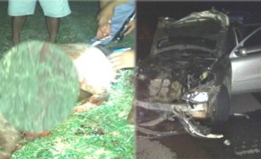 ACCIDENTE DE TRÁNSITO, DOS EN UNA SOLA NOCHE 