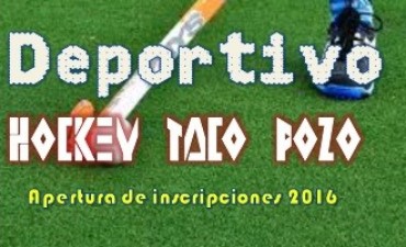 Deportivo Hockey Taco Pozo Apertura de inscripciones