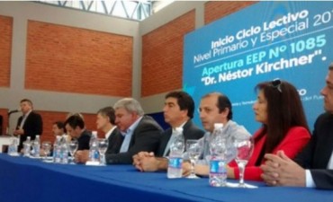 Acto oficial en San Bernardo