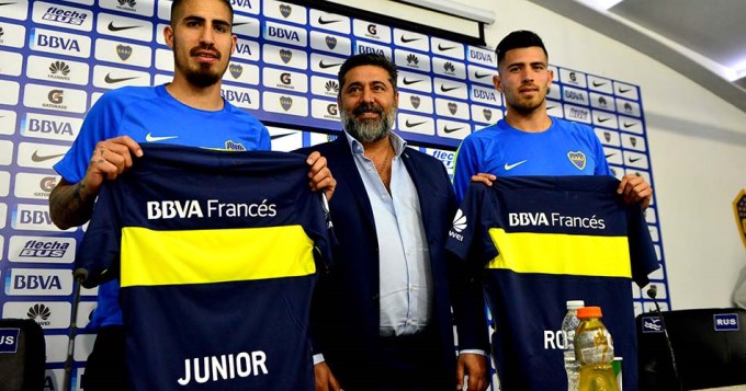 Boca presentó a sus dos refuerzos