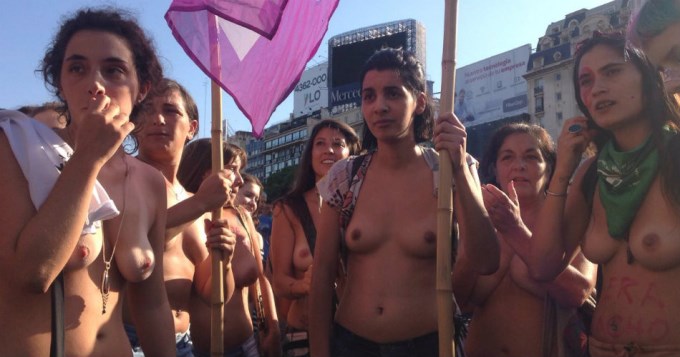 #Tetazo en pleno Obelisco
