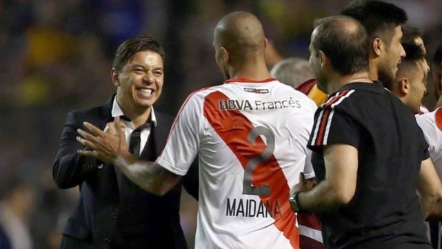 Gallardo elogió a Maidana y confirmó a Armani entre los concentrados