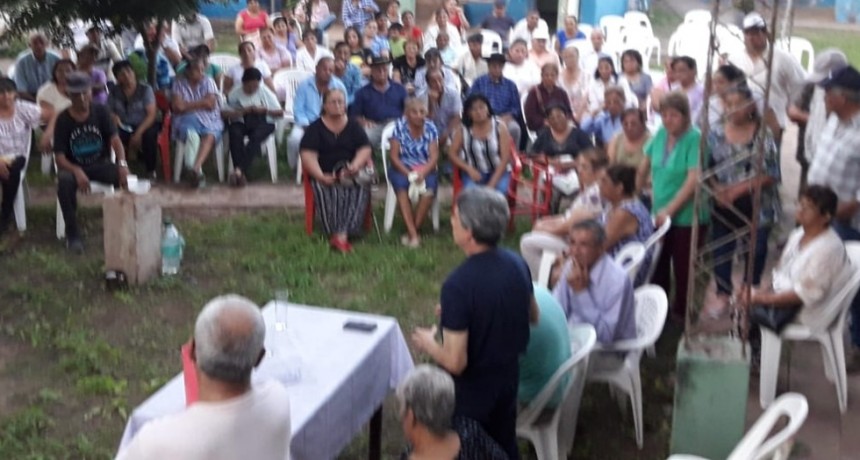 EL INTENDENTE CARLOS IBAÑEZ SE REUNIÓ CON LOS JUBILADO Y PENSIONADOS AFILIADOS A PAMI