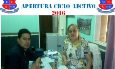 APERTURA DEL CICLO LECTIVO 2016 –  PARA COLEGIOS SECUNDARIOS 