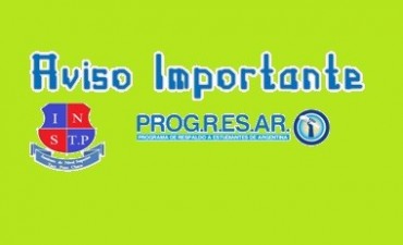 Aviso:La Rectoría del Instituto de Educación Superior de Taco Pozo 