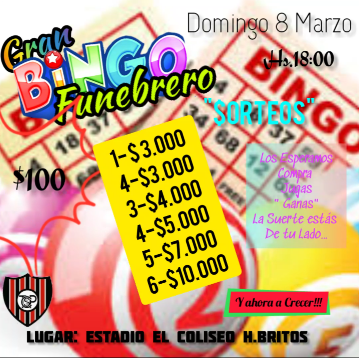 Se Viene el Super Bingo Funebrero