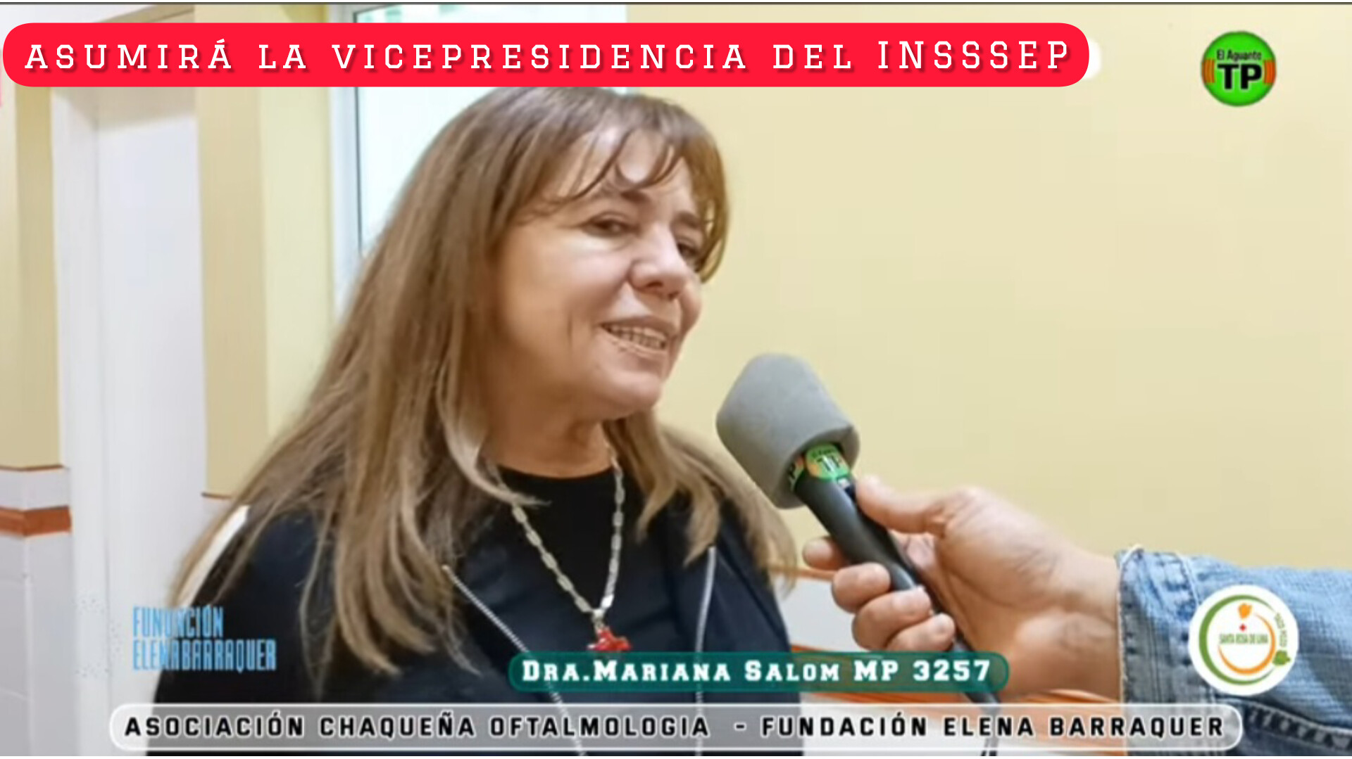 Mariana Salom asumirá la vicepresidencia del INSSSEP