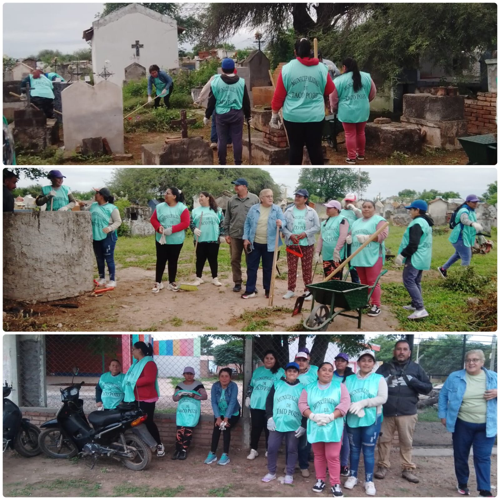 Limpieza Total en el Cementerio 