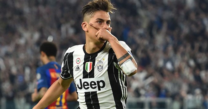 Dybala la rompió y Juventus goleó al Barcelona