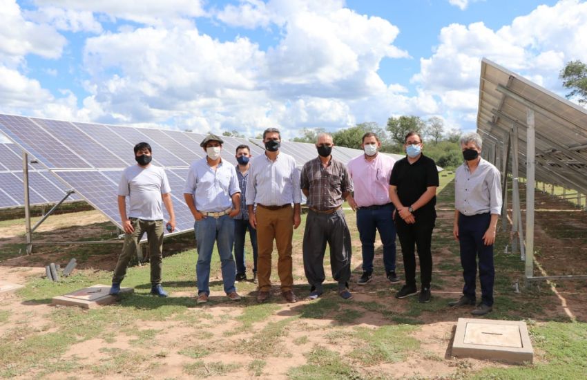 CAPITANICH VISITÓ EMPRENDIMIENTO AGROPECUARIO Y DESTACÓ LA IMPORTANCIA DE IMPULSAR ENERGÍAS RENOVABLES