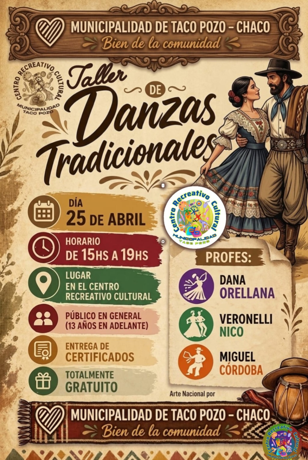 Taller Intensivo de Danzas Tradicionales