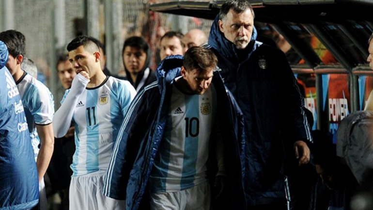 Parte médico oficial de Lionel Messi: 