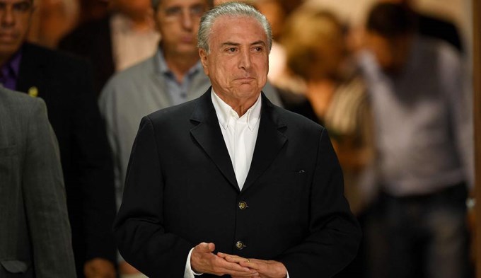 Justicia brasileña analizará el polémico audio de Temer