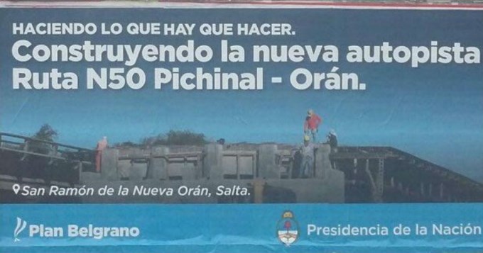 El Gobierno pifió otra vez el nombre a una ciudad del Interior
