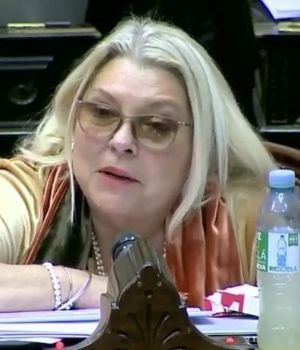 Insólito furcio de Carrió: 