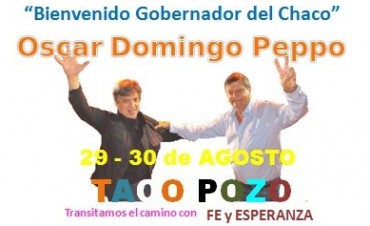 Bienvenido Gobernador 