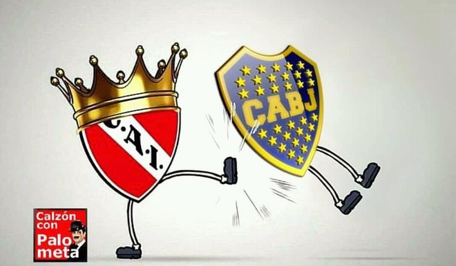 ¡Meme río de Boca!