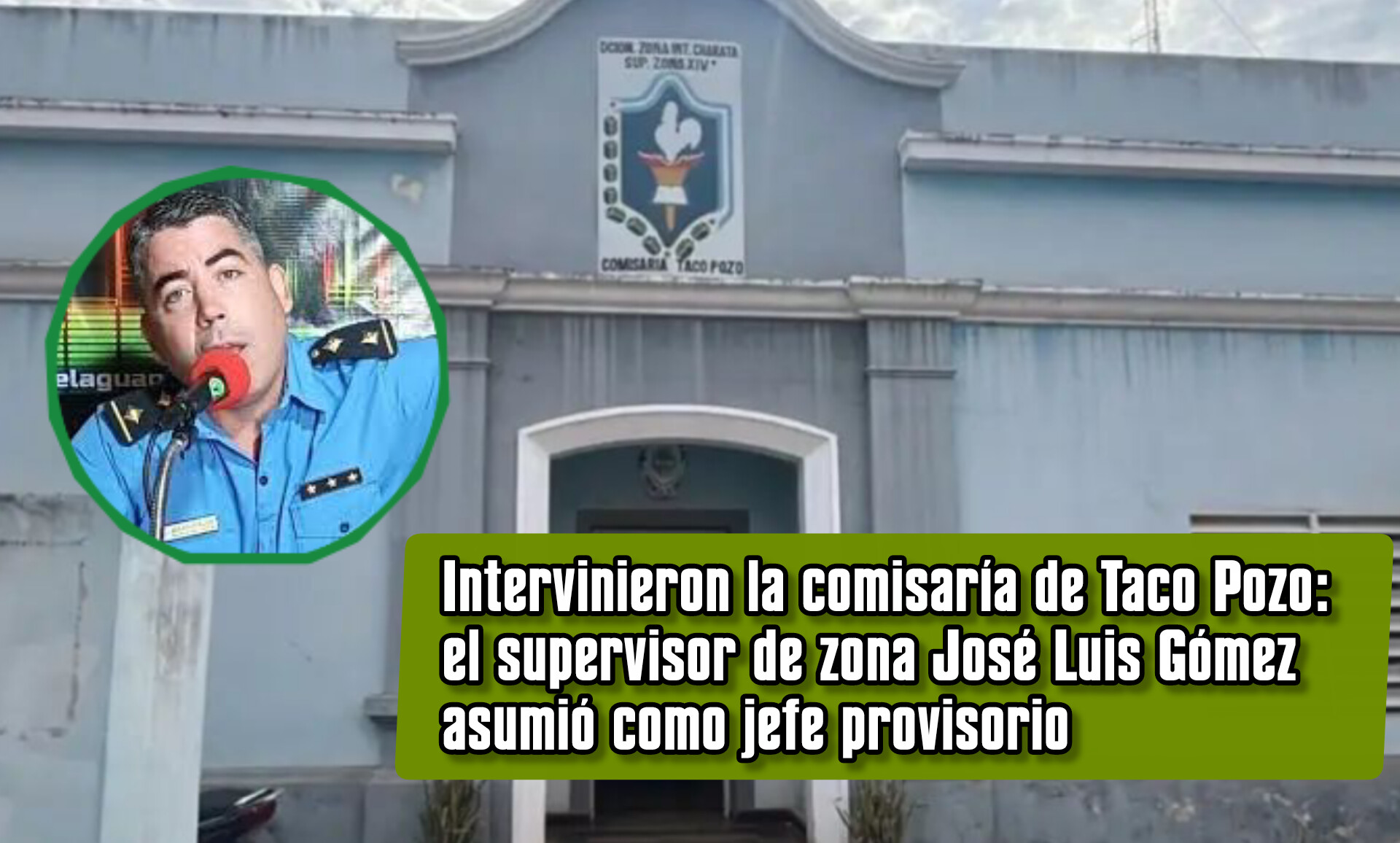 El comisario causó un escándalo con médicos