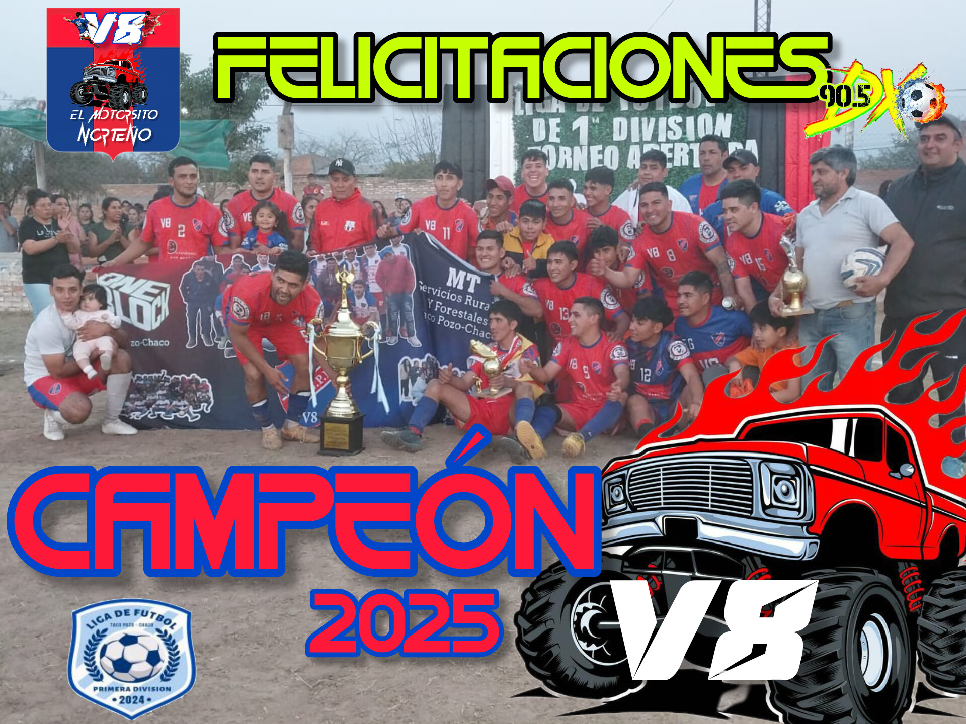 EL MOTORCITO NORTEÑO CAMPEÓN 