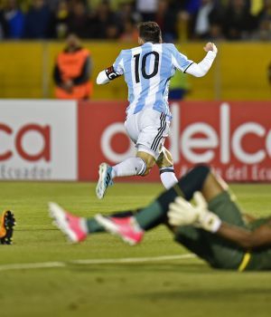 Los goles de Argentina en Quito