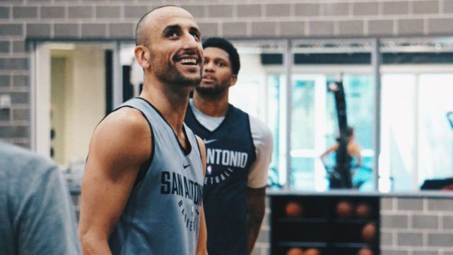 Manu Ginóbili, comienza una nueva ilusión en la NBA