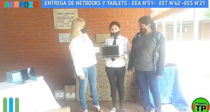 El PLAN FEDERAL JUANA MANSO: LLEGO A TACO  POZO 