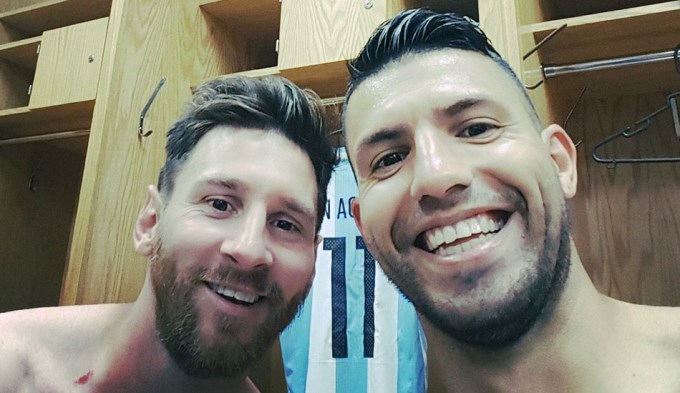Agüero agradeció el respaldo de Bauza