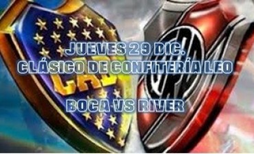 SUPERCLASICO RIVER-BOCA EN TACO POZO CHACO